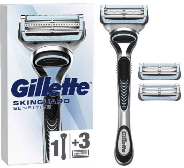 Gillette SkinGuard Sensitive Houder incl 3 Mesjes