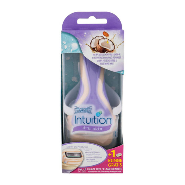 Wilkinson Wilkinson Intuition Dry Skin Cocos & Almond - houder + 1 Extra Scheermes